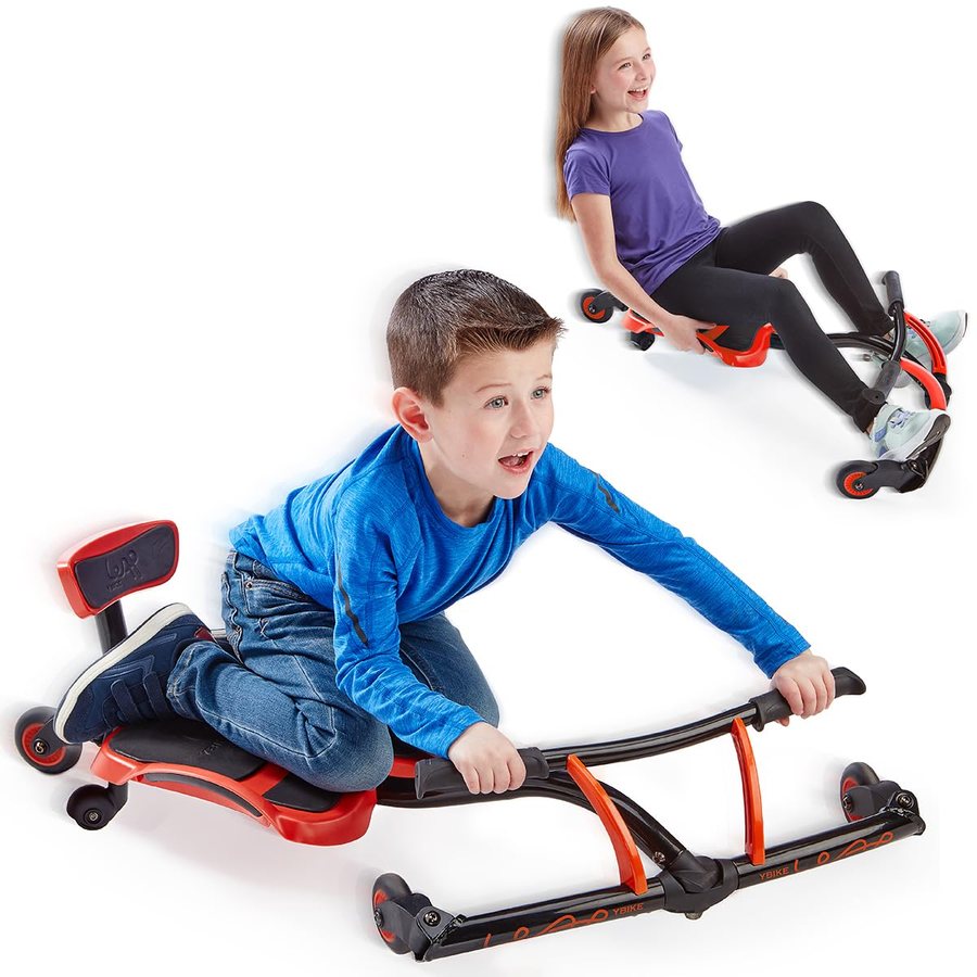 Leap — Orange & Black ride-on toy by YBike