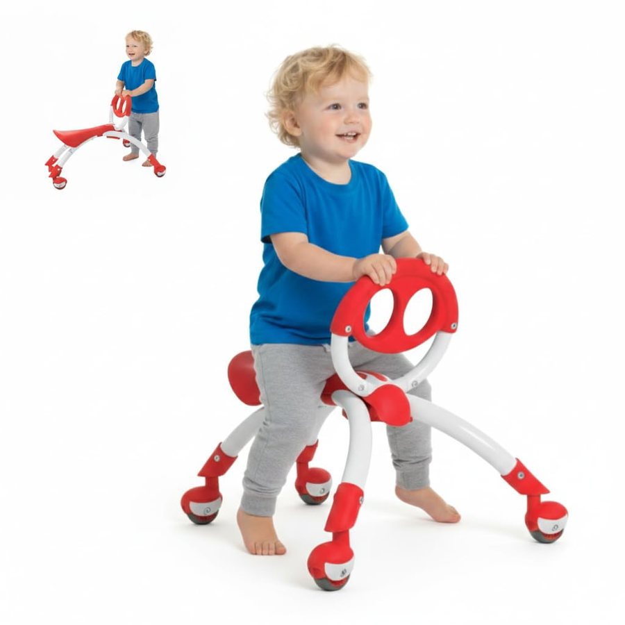 Pewi — Red ride-on toy by YBike
